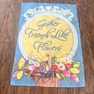 Evergreen enterprises father friends like flowers garden flag